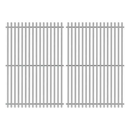 GFTIME 43.9 x 30cm 7527 Cooking Grate for Weber Spirit E310 E320 S310 S320 Spirit 300 Series, Stainless Steel Grid Replacement Parts 7639 7638 for