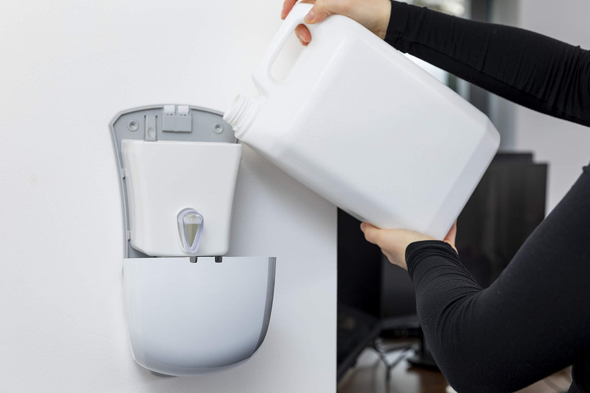 Medichief Dispenser, ABS Plastic, White, 1 Litre