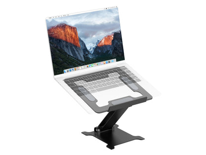 PureMounts Laptop Stand, Height-Adjustable, Foldable & Ergonomic Notebook Holder for Home Office