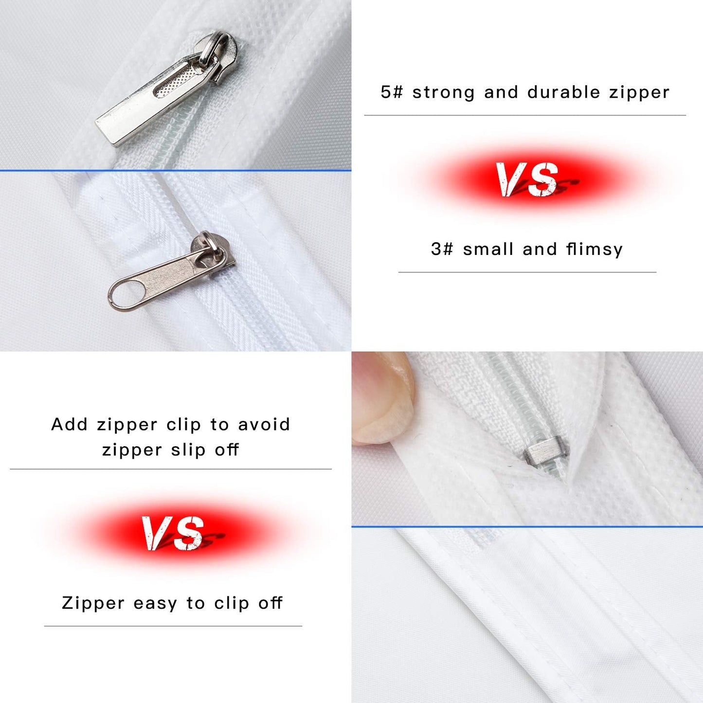 Univivi Hanging Garment Bags, 60 inch Suit Bags for Storage (Set of 12), PEVA Moth-Proof Breathable Dust for Long Dress Wedding Dress Bag
