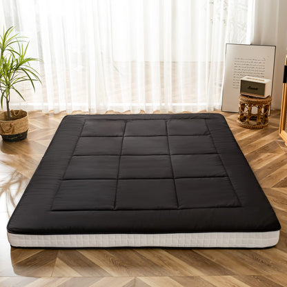 MAXYOYO Futon Mattress, Padded Japanese Floor Mattress Quilted Bed Mattress Topper