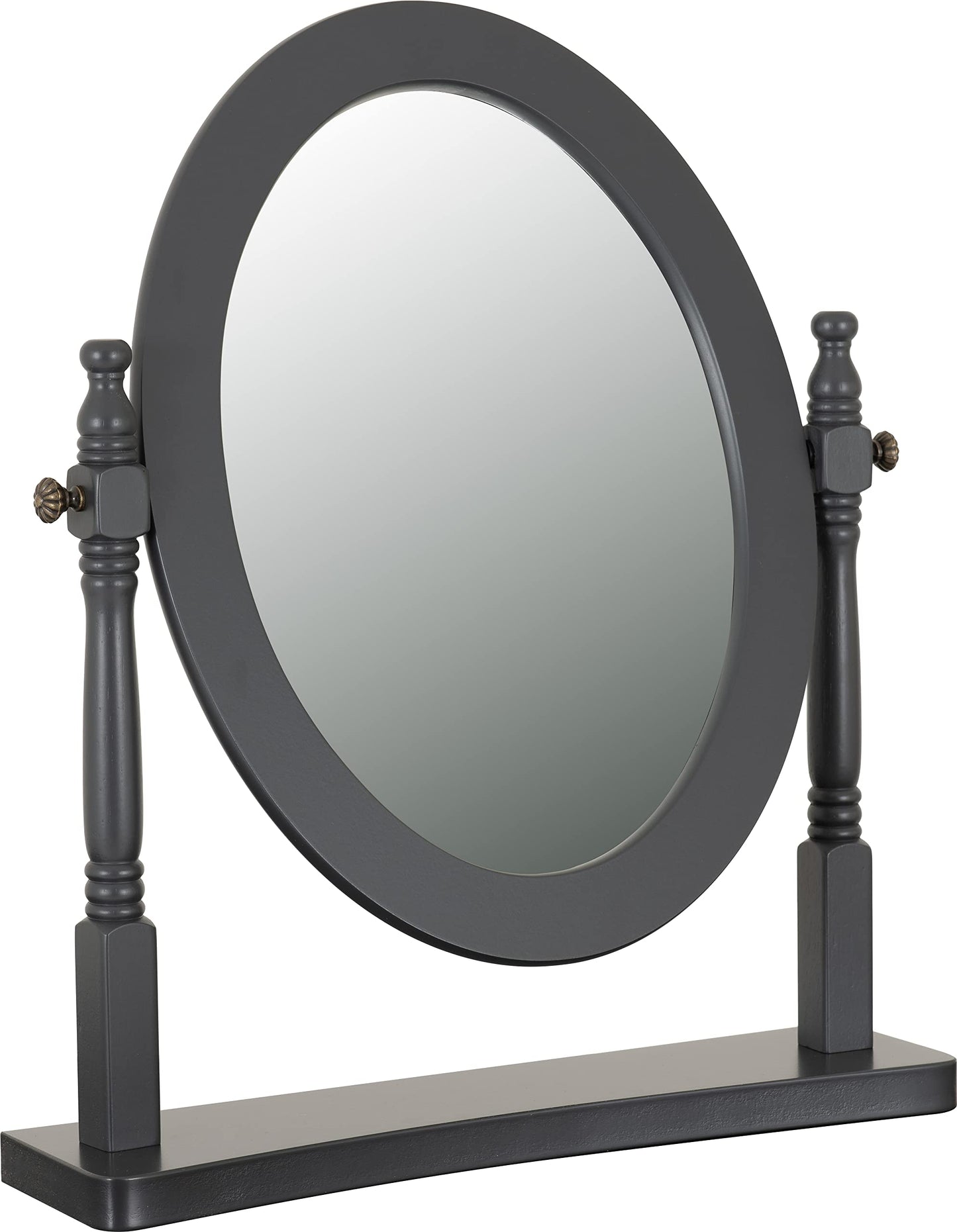 Seconique Contessa Dressing Table Mirror in Grey
