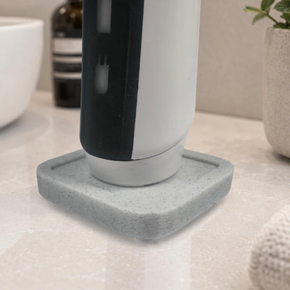 Electric Toothbrush Holder Stand Compatible with Oral-B – Single (Marble Blue mist, Single)