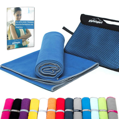 gipfelsport Microfibre Towel 1x XS(50x30cm) without bag Blue
