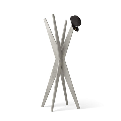 Mobili Fiver, Coat stand, Emma, Concrete Effect, Grey, Made In Italy