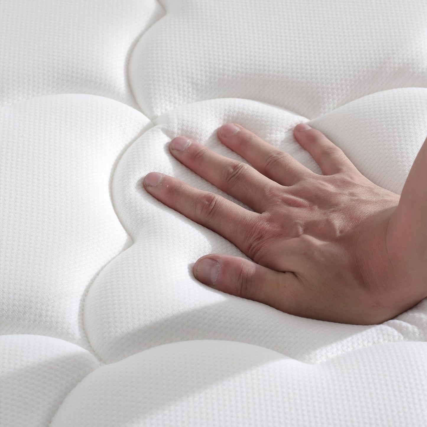 Clou&eir 190x90x25cm Single Memory Foam Spring Mattress