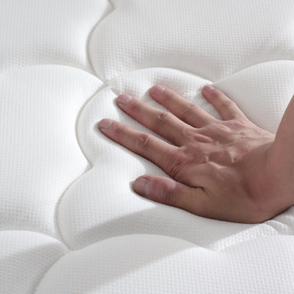 Clou&eir 190x90x25cm Single Memory Foam Spring Mattress