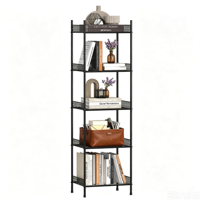 KANEODOT 5 Tier Shelving Unit,Freestanding Bathroom Storage Shelving Unit, Metal Shelving Units for Storage