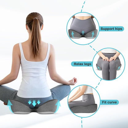 RaMokey Coccyx Cushion for Tailbone Pain, Memory Foam Seat Cushion
