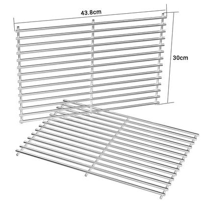 onlyfire Barbecue Grill Grid Grate Replacement for Weber Spirit E310 E320 S310 S320, Stainless Steel Cooking Grate for Weber 7525, 7526, 7527, Spirit