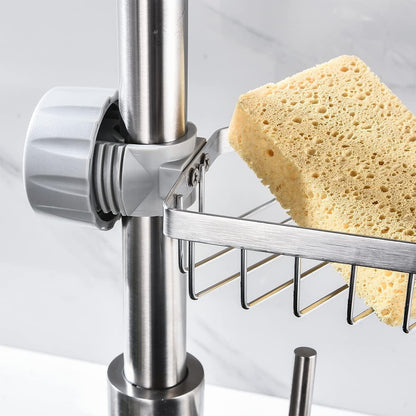 Bnimtm Shower Caddy No Drill, Shower Soap Holder, 304 Stainless Steel Bathroom Caddy, Sponge Holder For Kitchen, Great for Bathrooms, Kitchens, RVs