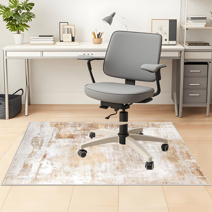 Office Chair Mat 90 x 120 cm, Floor Protector for Office Chair, Anti-Slip