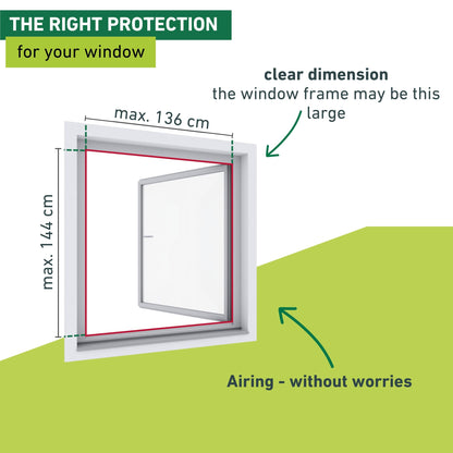 Windhager Insect Protection Plus Stretchers Window