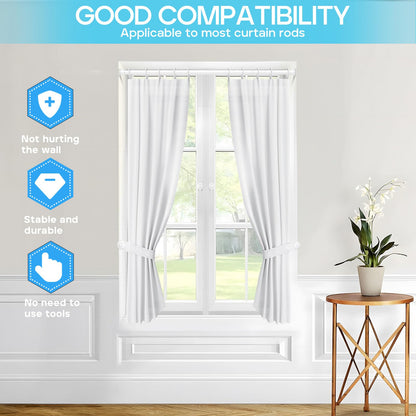 Zipglo Small Tension Rod 39-98 cm Adjustable Tension Pole No Drill Extendable Curtain Poles