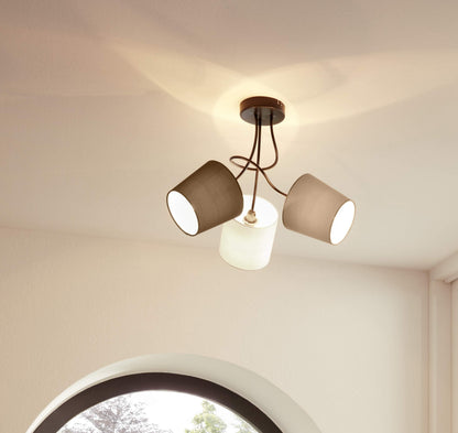 EGLO 95192 E14 Black Wall/Ceiling Lamp Almeida