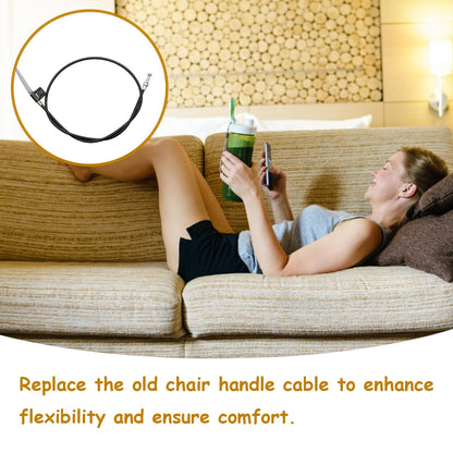 Sofa Metal Recliner Cable,Metal Recliner Chair Cable Replacement Parts,1Pcs