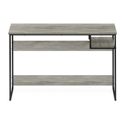 Furinno Moretti Modern Lifestyle Study Desk, Computer Desk, 114 cm (W), French Oak Grey
