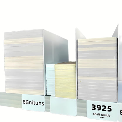 8Gnituhs 20 PCS 15" * 9.8" 1.6MM Shelf Dividers for Closet Organization Metal Closet Shelf Divider Set Wire Shelf Divider Closet Shelf Organizer