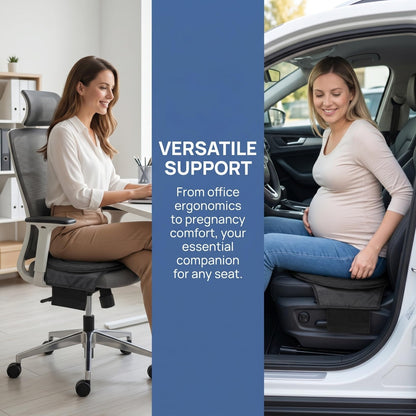 STOBOK 360° Rotating Swivel Car Cushion for Elderly, Non Slip Swivel Auto Turntable Pad for Easy Entry