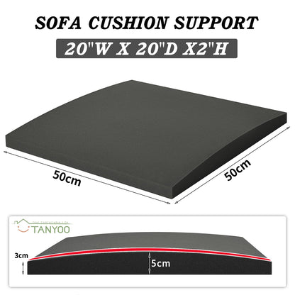 TANYOO Sofa Cushion Support for Sagging Seat Curve Furniture Seat Under Cushion Sag Repair -1Pack