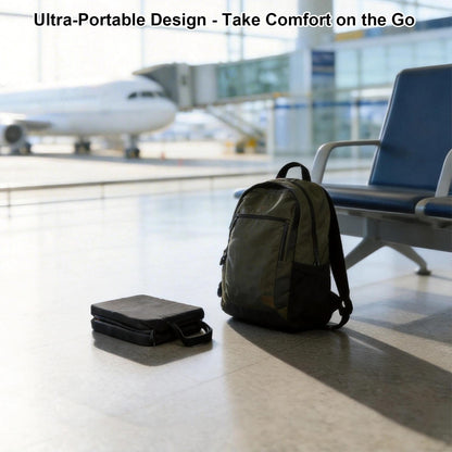 Gel Seat Cushion, Foldable Pressure Relief Cushions Non-Slip Ergonomic