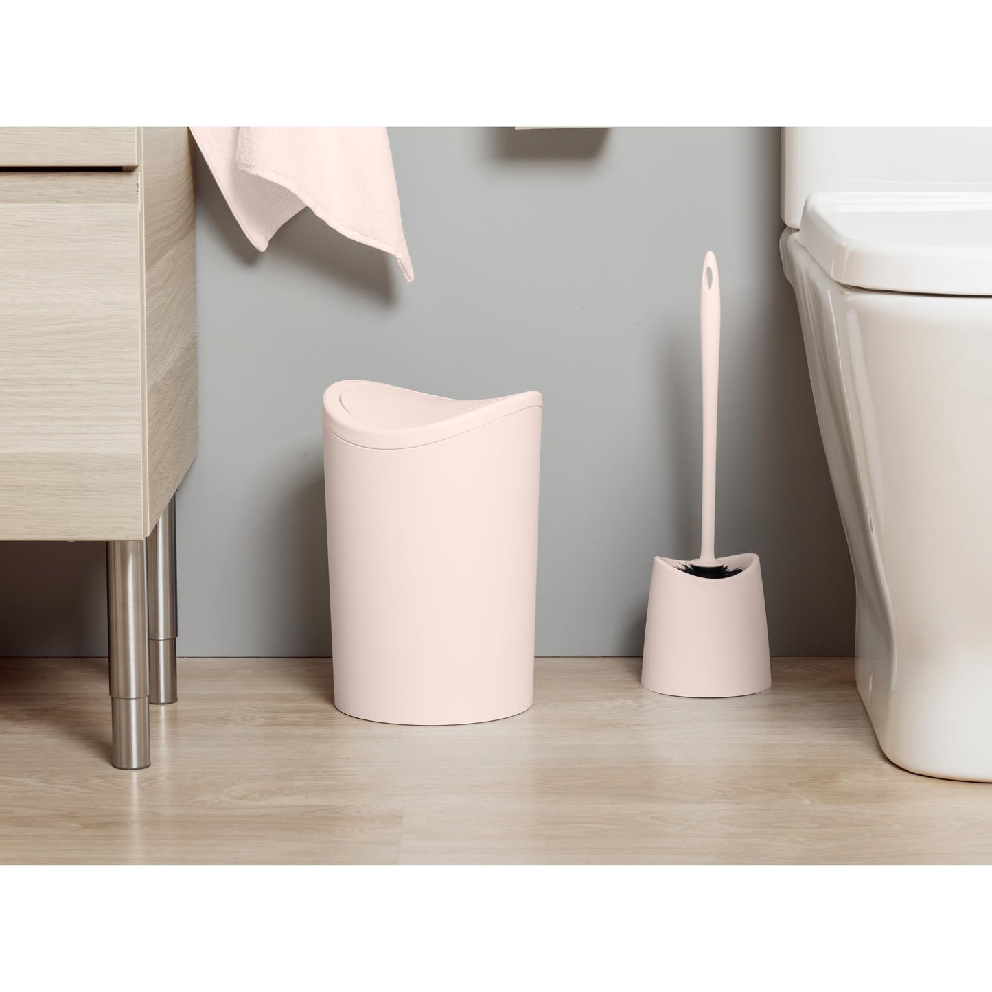TATAY Bathroom Bin 6 L Modern Functional Design Compact and Modern Design