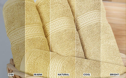 Utopia Towels 8-Piece Premium Towel Set, 2 Bath Towels, 2 Hand Towels, and 4 Wash Cloths