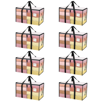 MOLMO 8 Pack Storage Bags, Heavy Duty Moving Bags