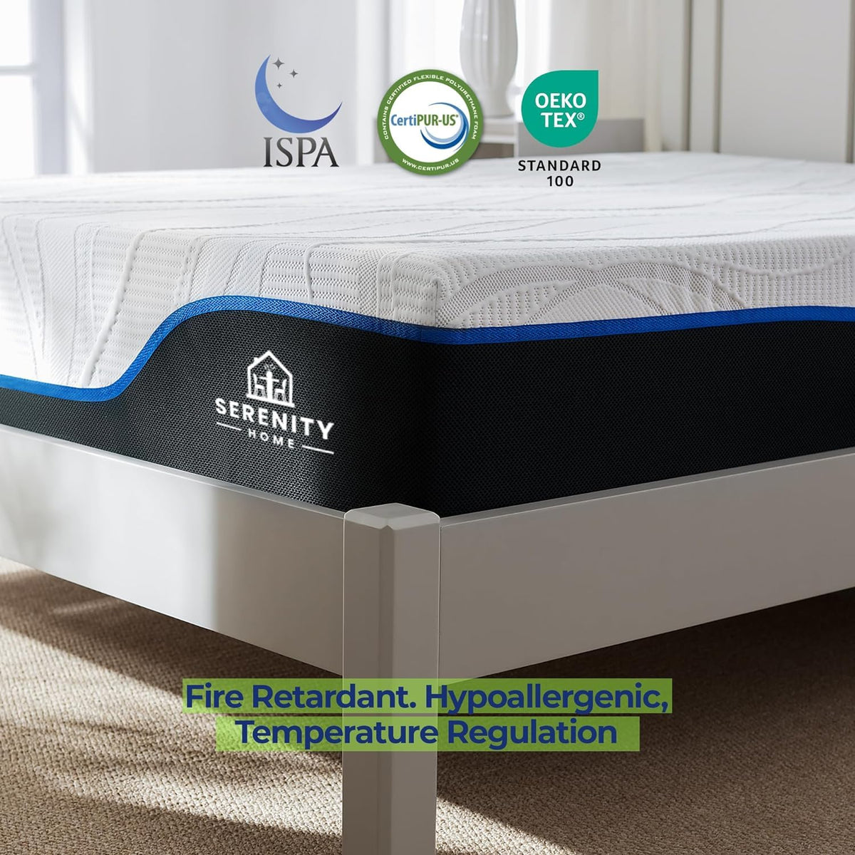 Classic Living Astralis double mattresses, Cooling Gel Memory Foam Mattresses Medium Firm Mattresses | Mattress in a box