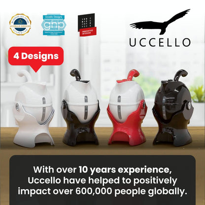 Uccello Electric Safety Kettle | Red Tipper Base Included | Effortless Pour Every Time | Daily Living Drinking Aid For Disabled and Seniors | 1.5