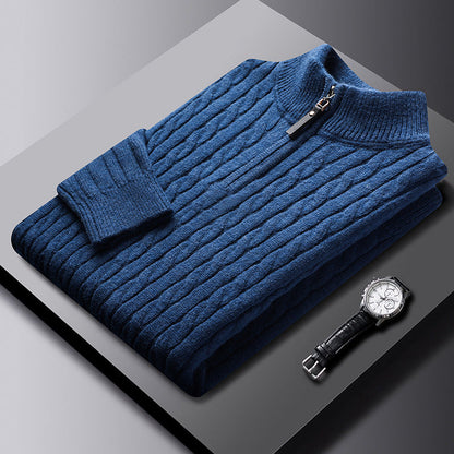 Eight Loose Men's Casual Sweater Coat
