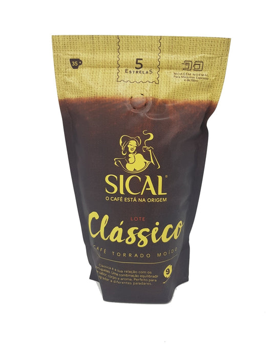 Sical Portuguese Clasico Normal Ground Coffee Cafe 5 Estrelas 220G 3 Pack