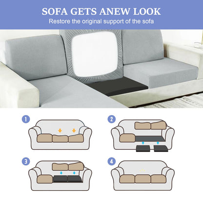 LIROPAU 50 x 50 x 8 cm Foam Cushion Couch Cushion Support