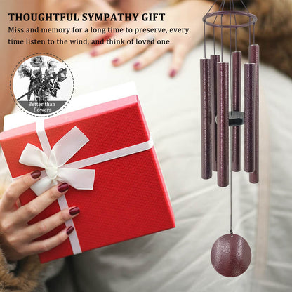 ASTARIN Sympathy Wind Chimes for Outside, Memorial Wind Chimes for Loss of Loved One, Large Deep Tone Wind Chimes Outdoor in Memory of Loved for