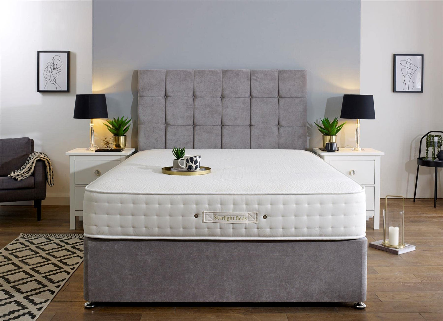 Starlight Beds Signature King Size Memory Foam Pocket Sprung Mattress