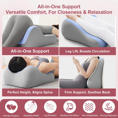 KUNYOS Couples Butt Cushion for Pregnant Women Furniture Pillow Pillowcase Suitable for Home Use, Ideal for Sitting and Lying