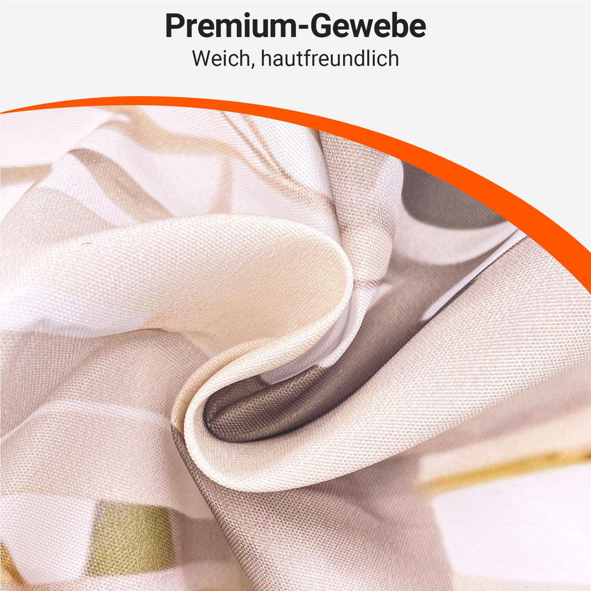Lerores Shower Curtain, 100 x 200 cm, Grey Autumn Leaves, Weighted Hem, Anti-Mould, Water-Repellent