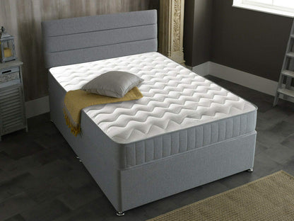 Starlight Beds Castle Single Mattress, Grey, 3ft x 6ft3