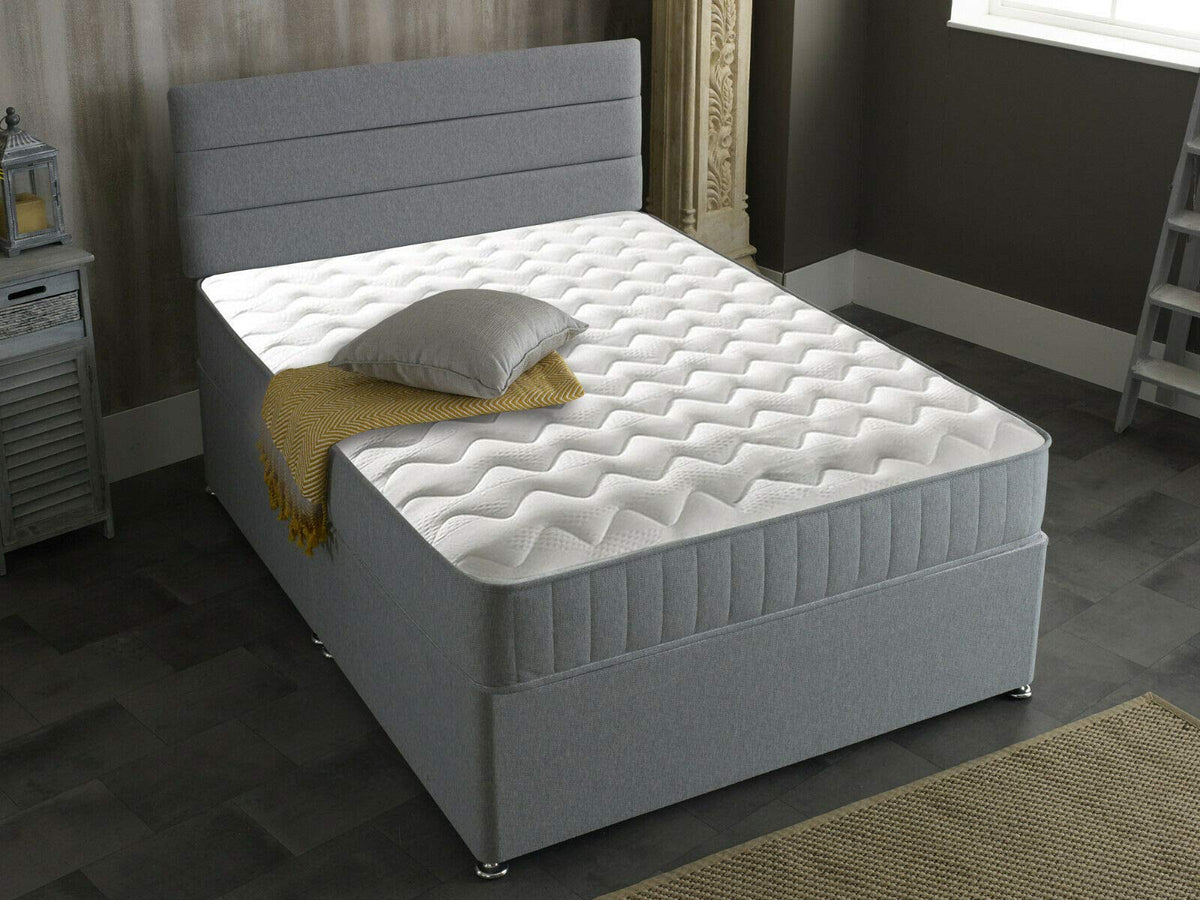 Starlight Beds Castle Shorty Mattress, Grey, 2ft6 x 5ft9