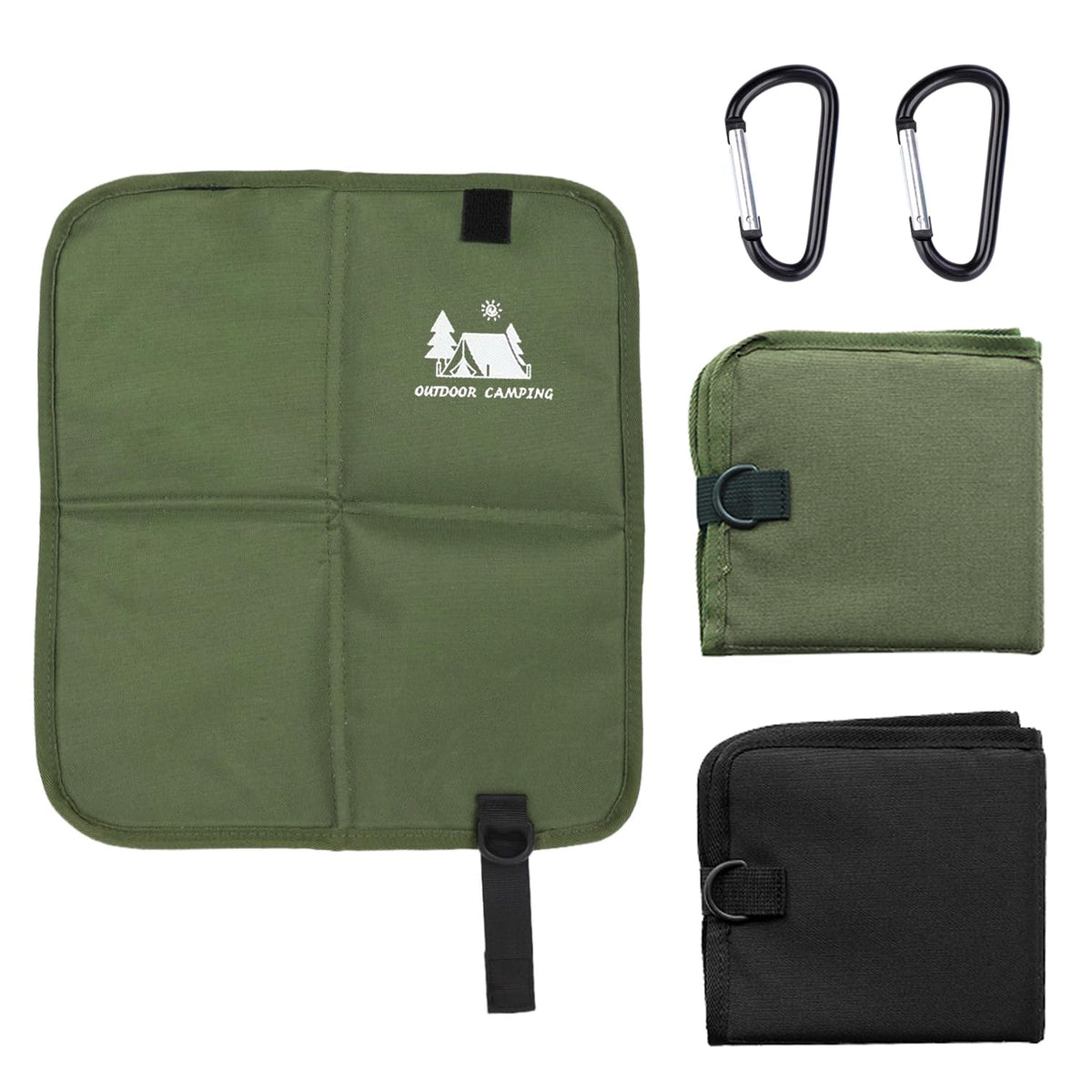 Jivealnest 2 Pack Foldable Seat Cushion, Moistureproof Foldable Outdoor Seat Cushion
