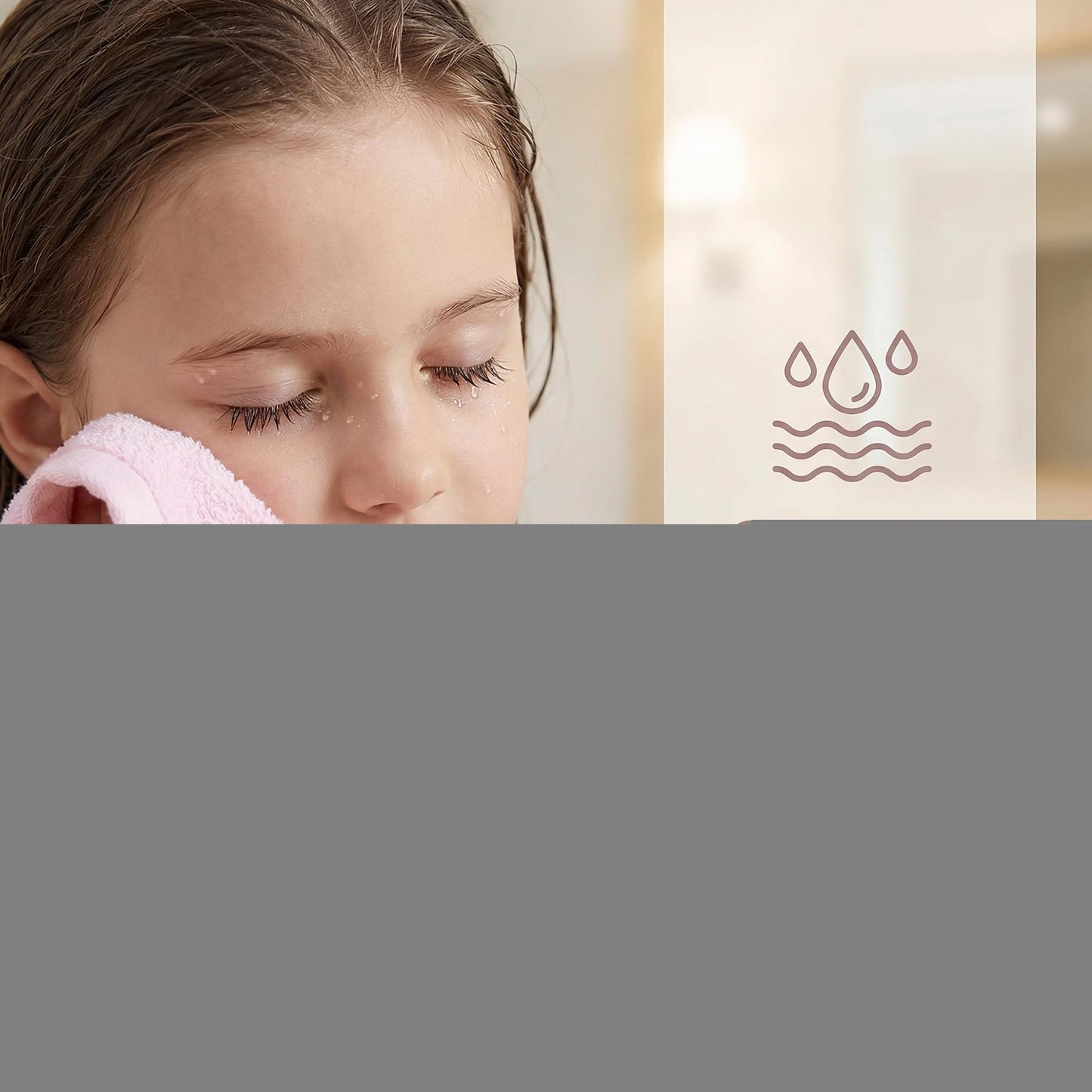 HMETOL Cotton Embroidered Floral Ultra Soft Absorbent Hand Towels 2 Pack