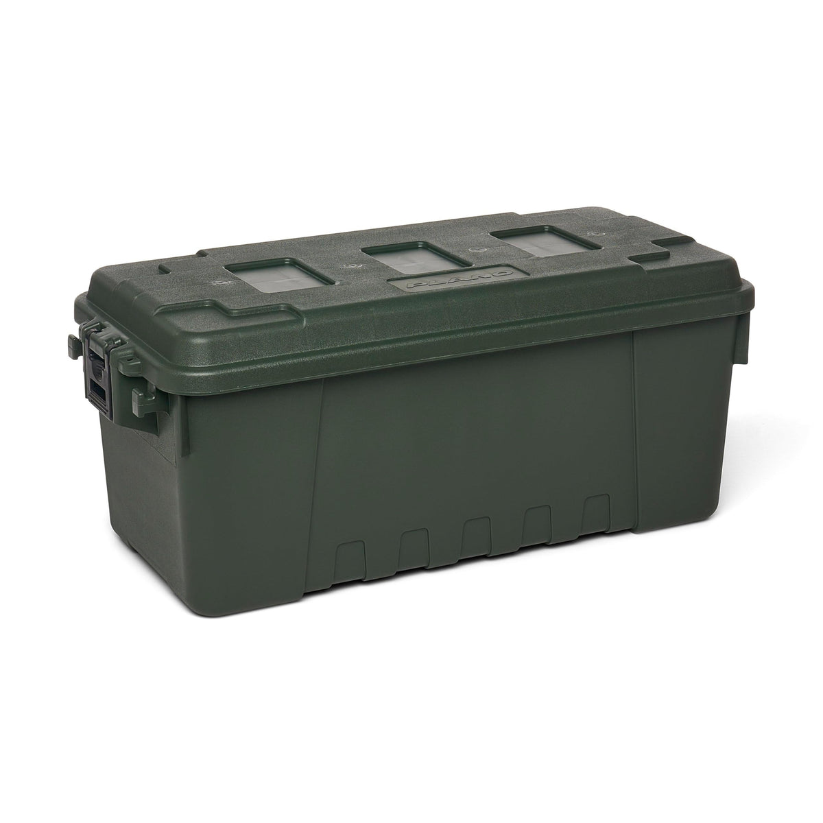 PLANO Sportsman's Trunk - Medium 64ltr,Olive Drap Green, Military-Grade Storage Box with Lid, Heavy Duty, Large, Camping & Army Storage Trunks