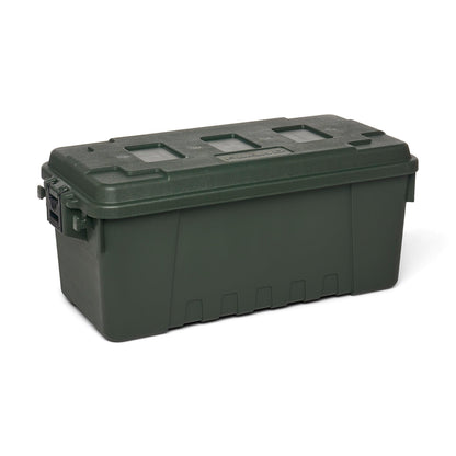 PLANO Sportsman's Trunk - Medium 64ltr,Olive Drap Green, Military-Grade Storage Box with Lid, Heavy Duty, Large, Camping & Army Storage Trunks