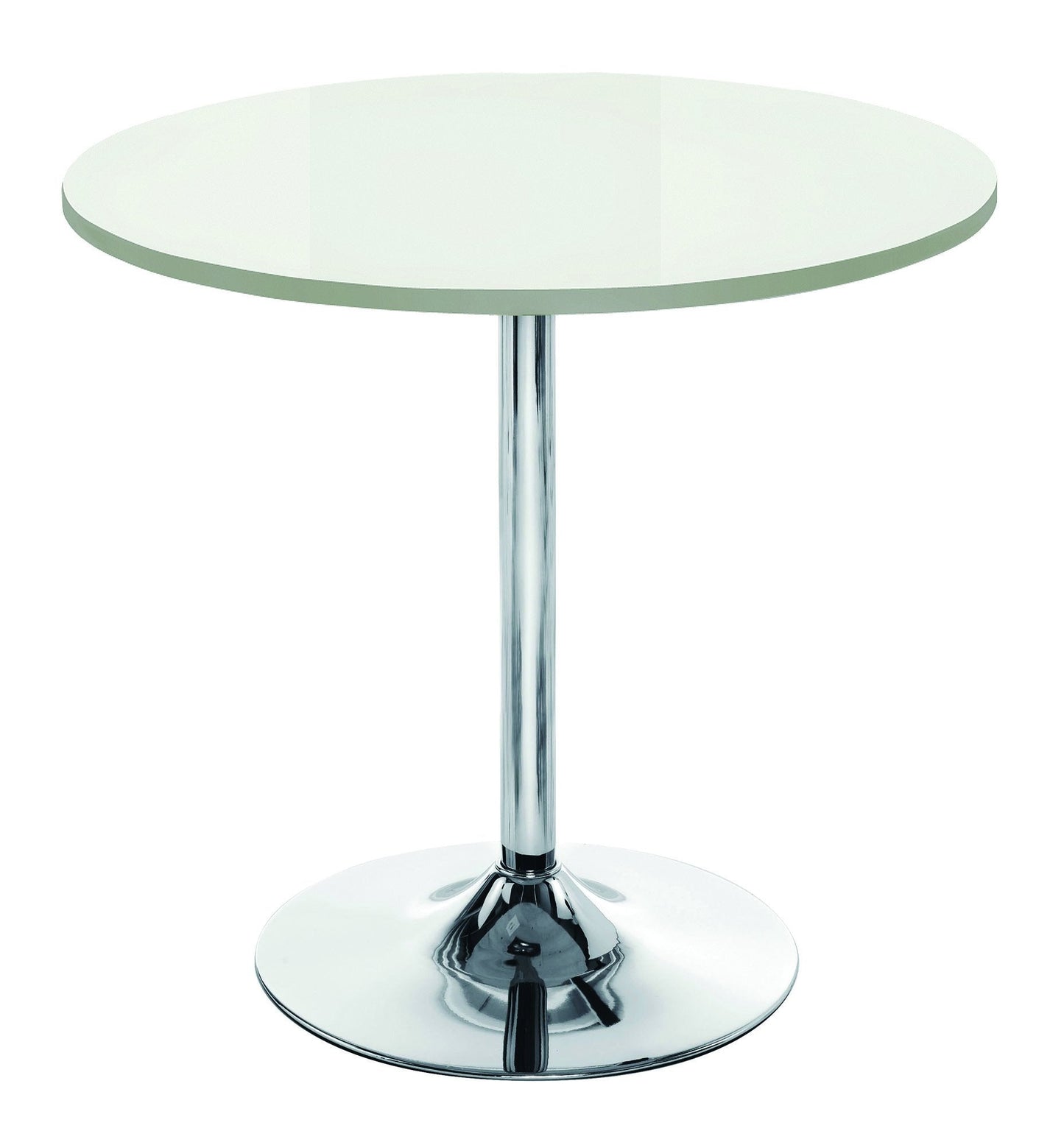 80cm Indoor Café Bistro Table. Round Dining Table For Kitchen, Dining Room, Home Or Office Space. Pedestal Table Home Furniture With Aesthetic MDF