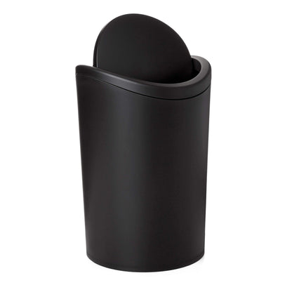 TATAY Bathroom Bin 19x19x28 cm Swing Lid Modern Functional Design