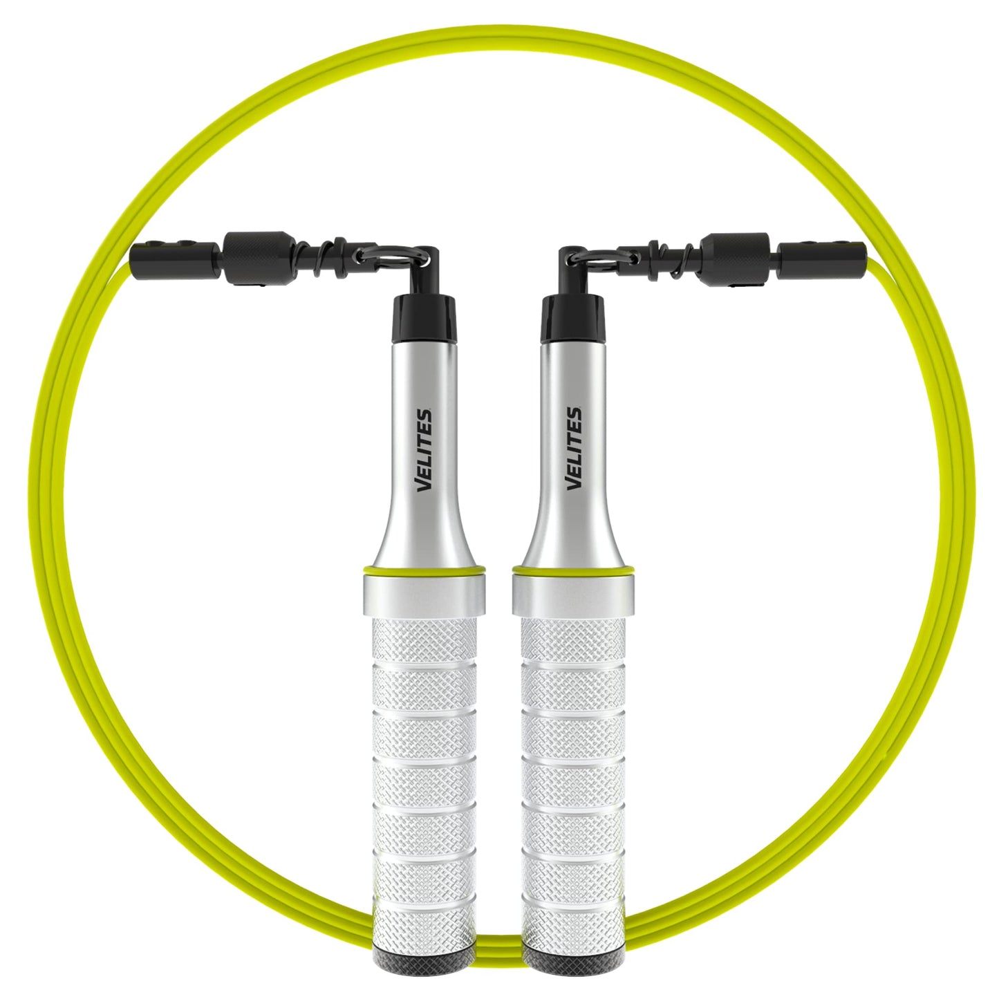 Velites Earth 2.0 Weighted Skipping Rope for Crosstraining, Boxing and Fitness I (Limited Edition) I Ideal for Maximizing Muscle Effort | Aluminium