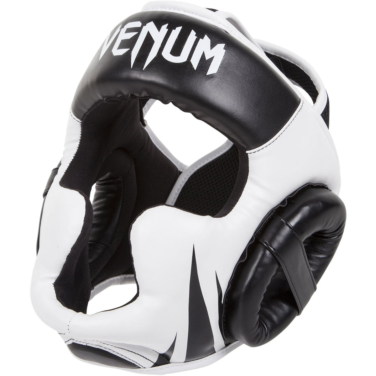 Venum, Challenger 2.0 Headgear, Men's, One Size, Black/White