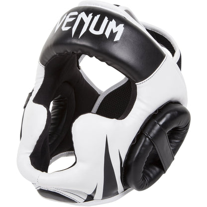 Venum, Challenger 2.0 Headgear, Men's, One Size, Black/White
