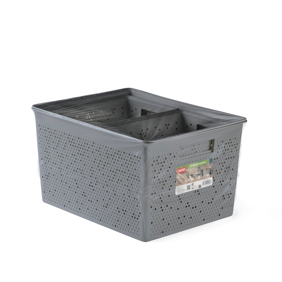 TATAY Storage Basket Bohol BPA-Free Stackable Design Modular Storage Design