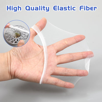 YBEATY 300 PCS Kitchen Disposable Strainer Sink Net Mesh Filter Bag Fits Sink Drain Strainer Scalability Elastic Anti-Clogging Bag for Collecting